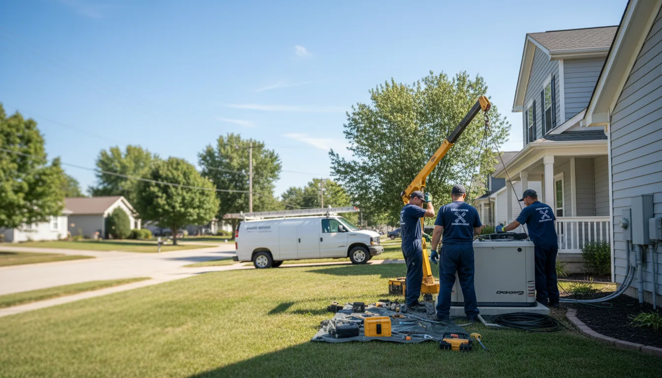 Generator Installation in Hedrick, IA near me